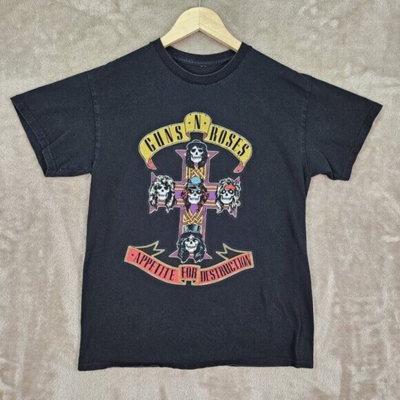 Guns N Roses Officially Licensed T-Shirt Appetite For Destruction Unisex Size M - Picture 1 of 10